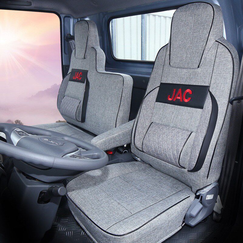 江淮骏铃V5全包亚麻座套帅铃E Q3Q6骏铃E3V3V6V9货车内饰座椅布套