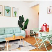 简约网红户外阳台北欧休闲铁艺折叠桌椅组合甜品奶茶店咖啡厅摄影