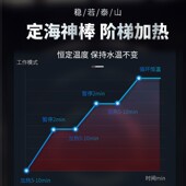 鱼缸加热棒乌龟自动恒温控温省电小型迷你水族箱不锈钢石英加温棒