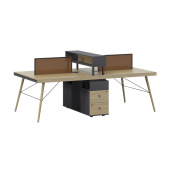 D0432 3160 1200 臻远 四人位 1050MM 张 办公桌