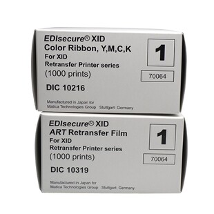 迪艾斯DIC10216彩色带DIC10319转印膜玛迪卡XID8300色带XID9300