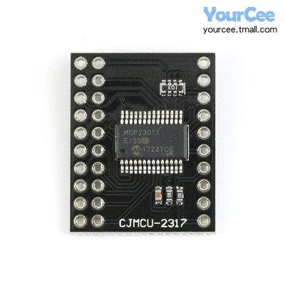 I2C转IO口模块/MCP23017串行接口 16位I/O口扩展器 I2C IIC串口