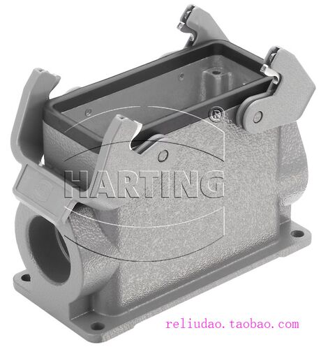 HARTING浩亭连接器19300160272双扣高底座HAN-16B-ASG2-QB-2M32