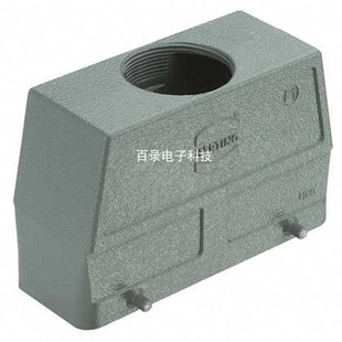 harting重载连接器19300240428 芯哈丁浩亭上壳顶出M40大孔 24针