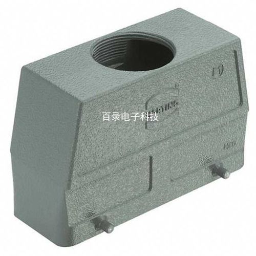 harting重载连接器19300240428 24针/芯哈丁浩亭上壳顶出M40大孔