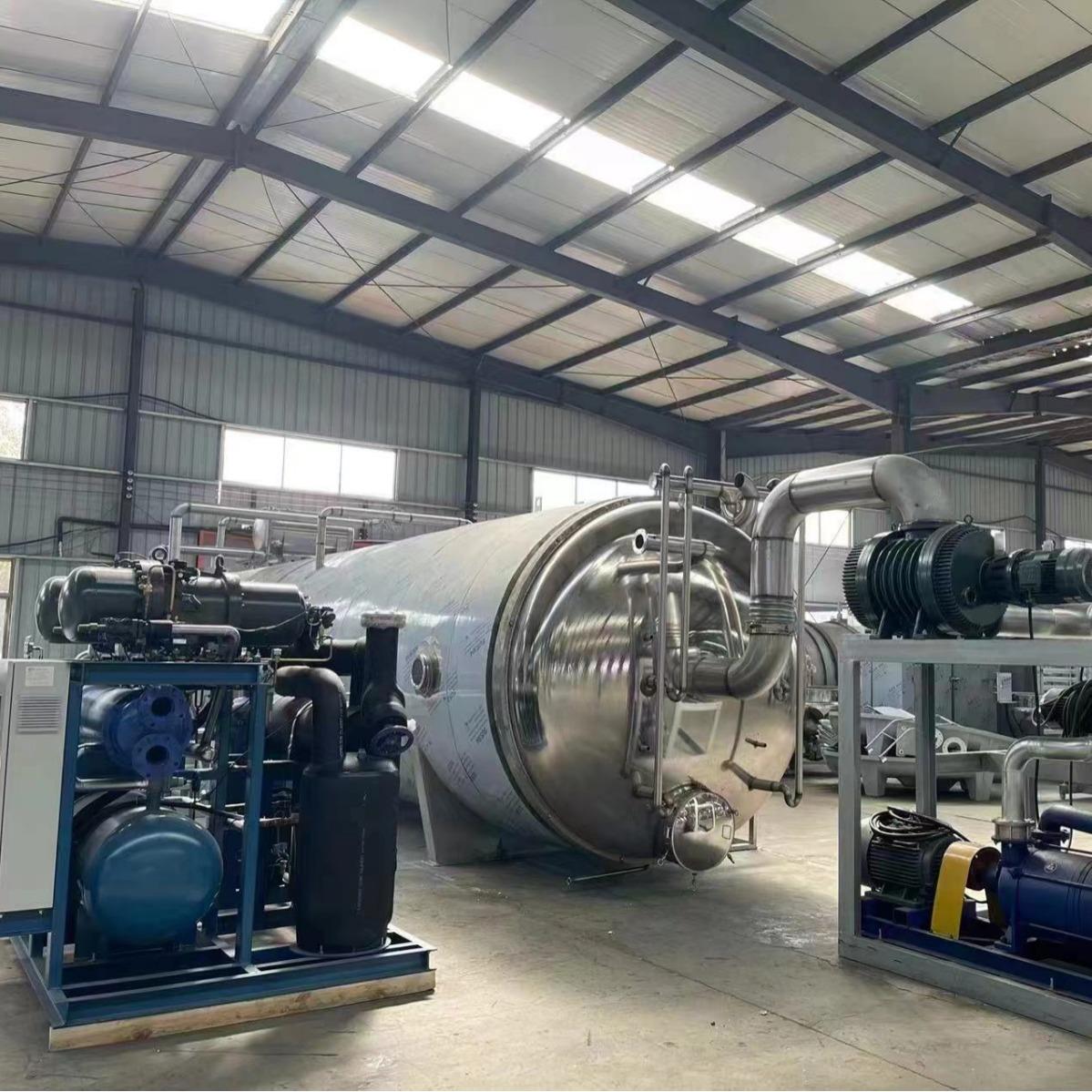 50平方全自动真空干果冻干机银耳羹花茶三七铁皮石斛冷冻干燥高效