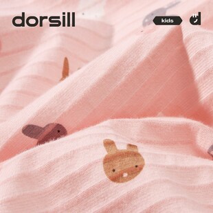 透气棉朵熙儿女童睡裙纯棉夏季薄款儿童睡衣公主小女孩短袖家居服