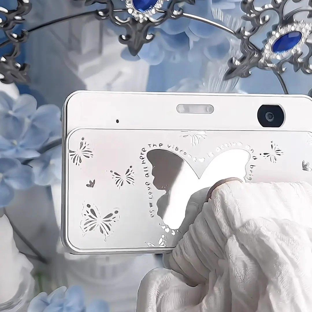 蝴蝶照相机学生党ccd高清双摄旅游卡片机校园送女生闺蜜生日礼物