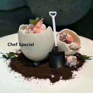 巧克力蛋恐龙蛋模具蛋形酒店烘培模具意境菜创意菜模具 分子料理