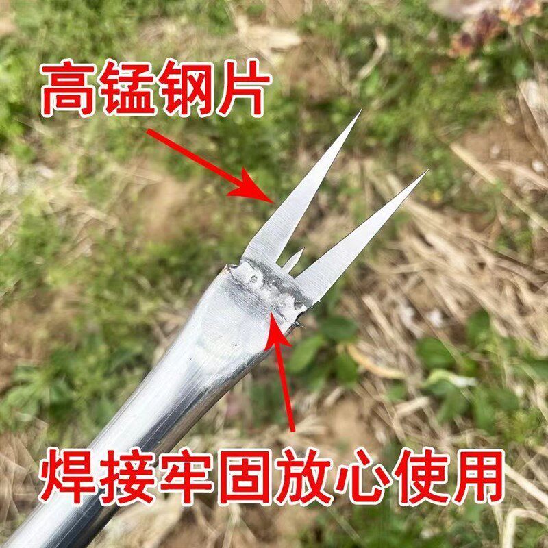 新款掰玉米丫子神器加长免弯腰苞米除芽打叉红薯掐蔓专用工具捷力
