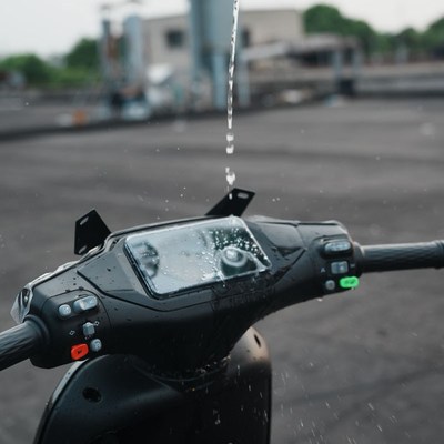 适用于九/号电动车MZmix透明仪表罩高清透明保护壳改装配件