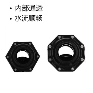 PE止回阀卧式立式通用翻板式逆止阀热熔止逆阀防止水倒流32-110