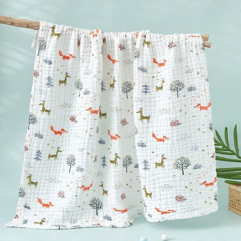 A85六层泡泡纱布浴巾110*105,婴童用品,浴巾,淘宝优惠券,粉丝福利购,淘宝优惠卷