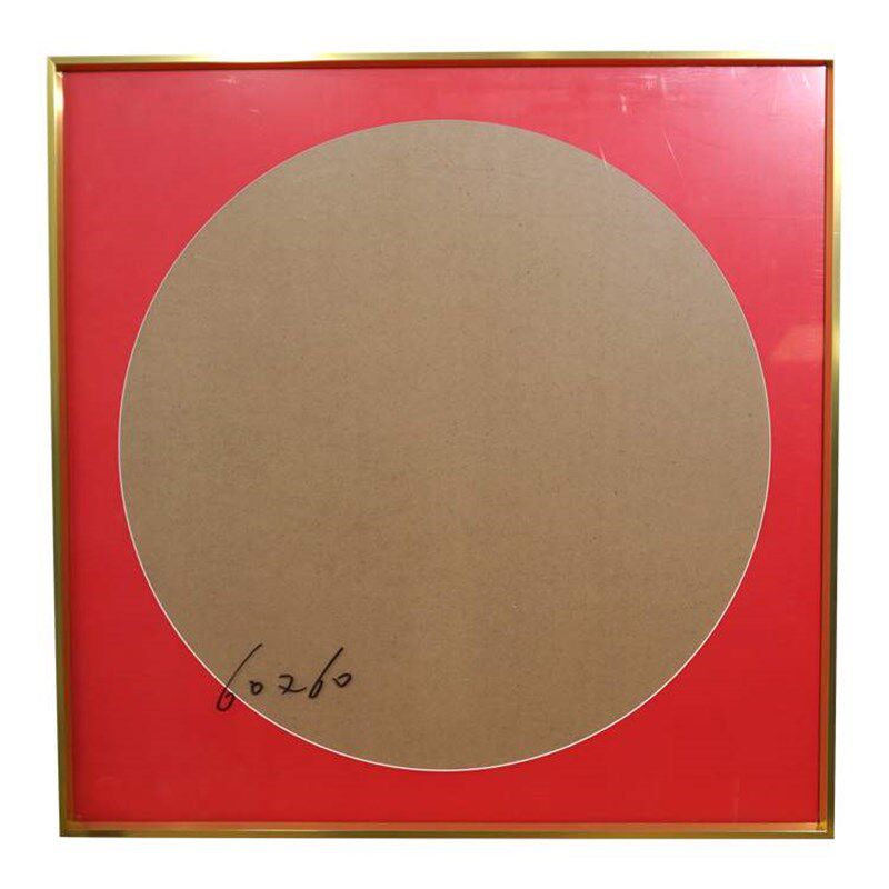 新款十字绣百喜图裱框铝合金画框囍字框架带玻璃背板自装带红卡纸