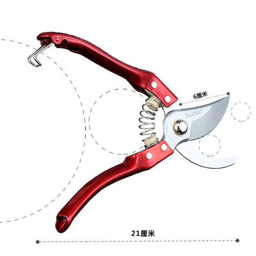 园林剪刀园艺剪子修枝剪园艺工具粗枝果树剪子园艺剪金属剪刀