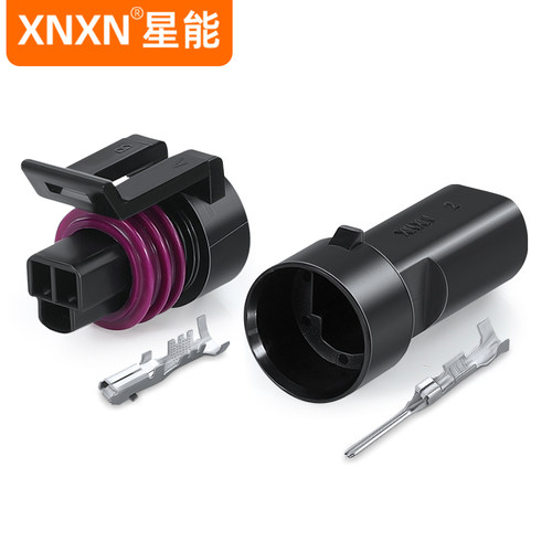 汽车节气门位置传感器接插件12065287 品字插头DJ7034Y-1.5-11/21