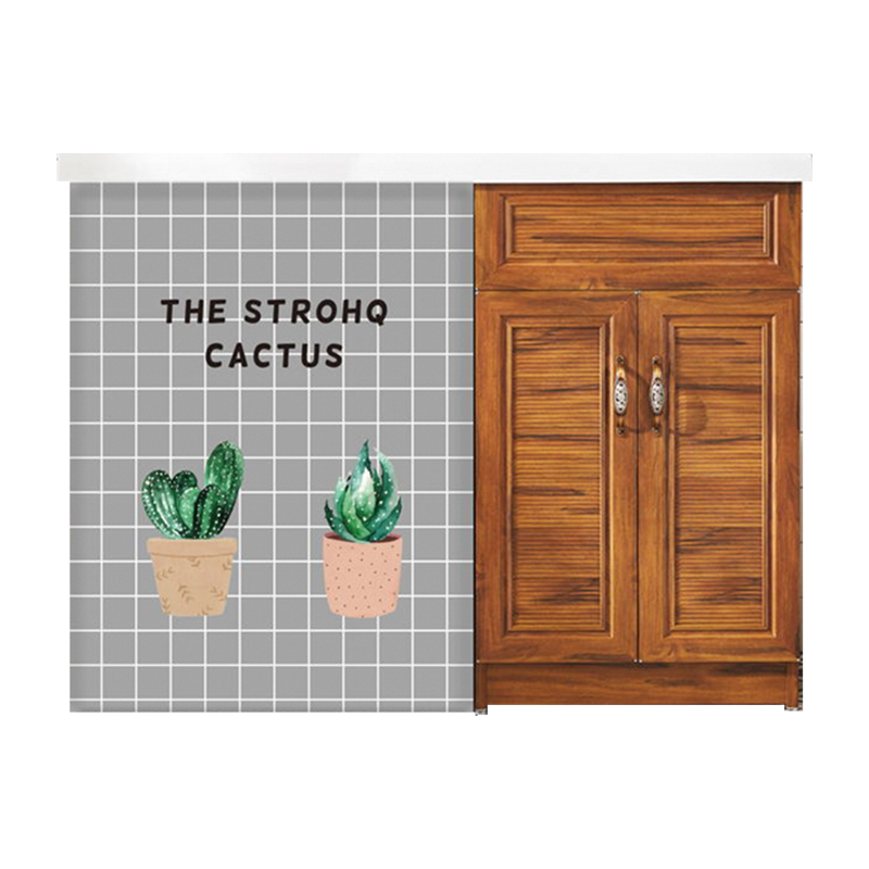 洗衣机遮挡帘防晒帘滚筒式防水阳台遮阳罩防尘遮布帘洗衣机柜鞋柜