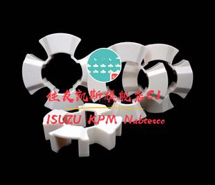 挖机发动机连接液压泵联轴器胶块 自开发件耐用 110H 40H 45H 50H