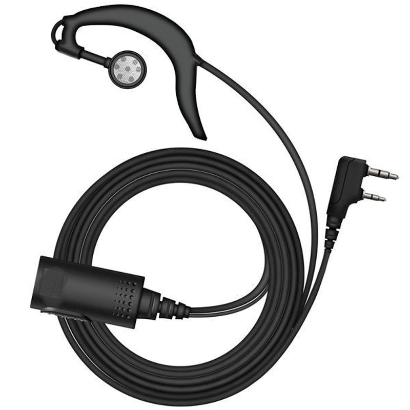 对讲机耳机线通用型耳挂式耳塞K头M头迷你小对讲电话机耳机线耳麦