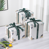 新款 盒子定制 整箱50套透明生日蛋糕盒6寸8寸10寸12寸单双高层包装