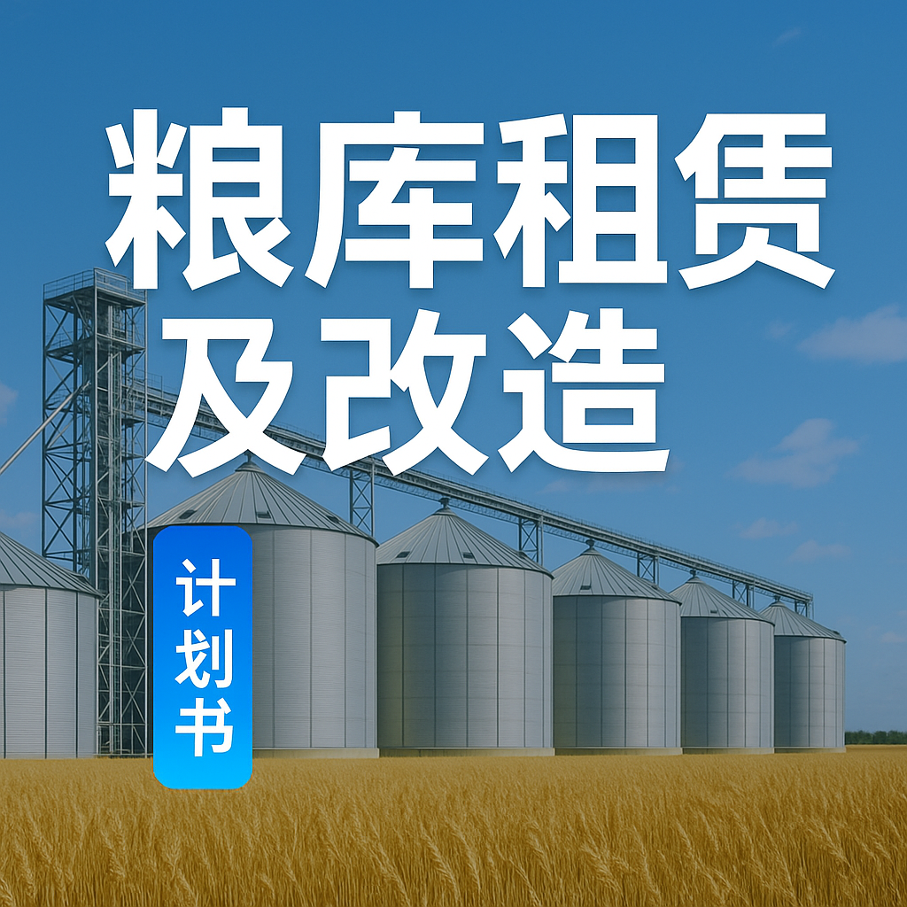 粮库租赁项目报告商业计划书撰写ppt/word