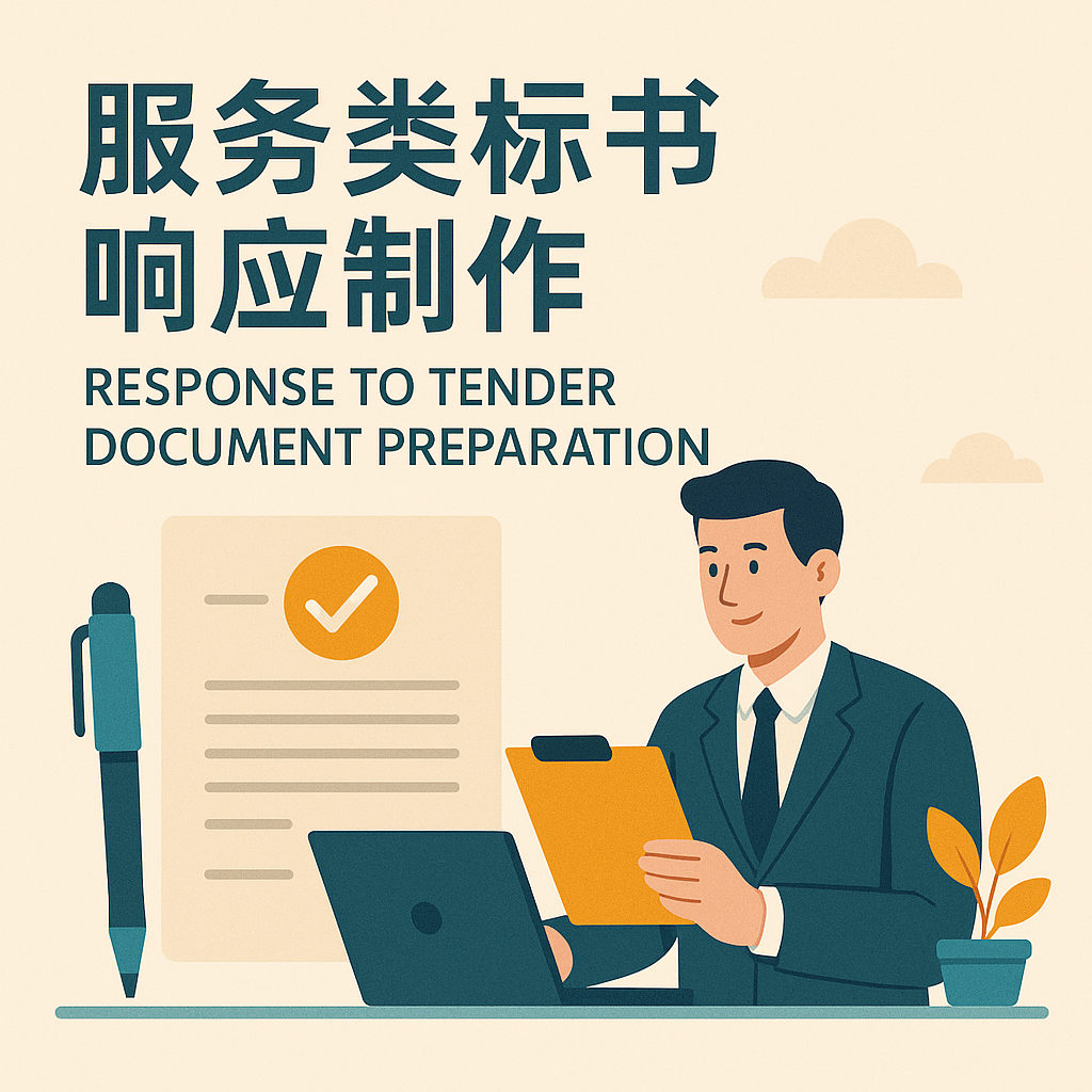 服务类标书响应制作word