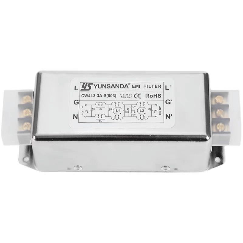CW4L3-30A-S(003)高性能单相交流220V谐波滤波器抗干扰三级净化