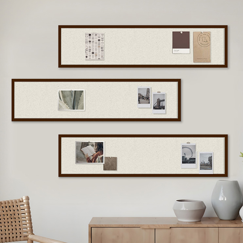 毛毡板软木墙板照片墙背景板留言板挂墙照片展示板玄关客厅墙面装