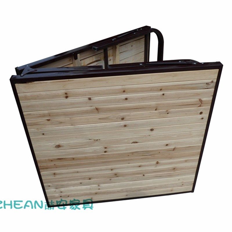 江浙沪包邮钢木折叠床单人床加厚实木床陪护床儿童床午休床