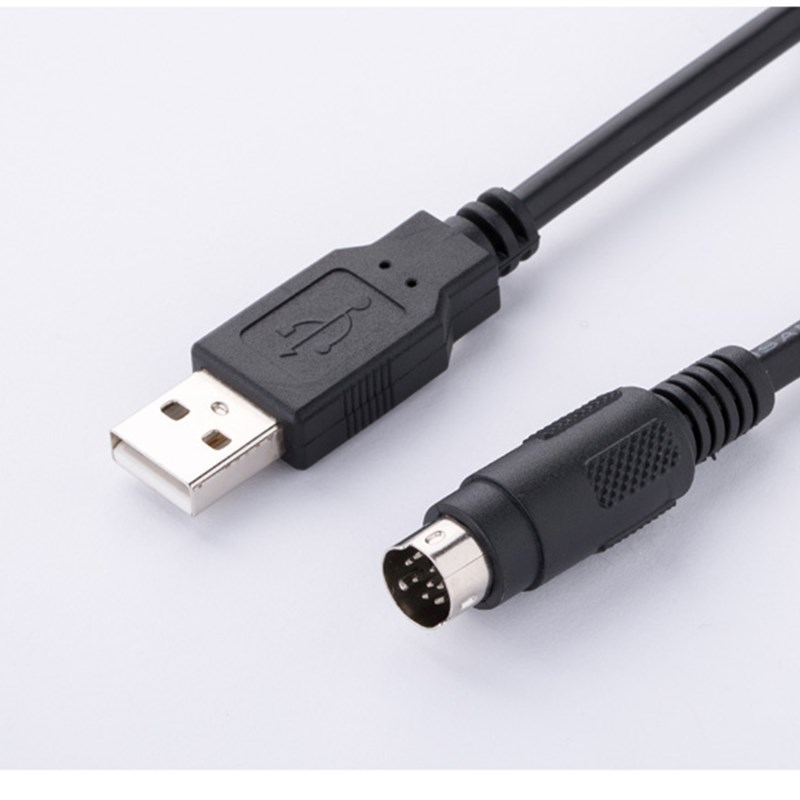 适用信捷PLC编程电缆USB-XC/XD/XE系列及台达DVP数据通讯下载线