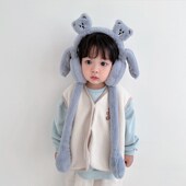 儿童耳罩冬季 保暖可爱超萌加厚男童女童网红会动耳捂耳暖护耳套