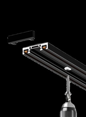 超薄磁吸轨道灯全光谱明装吸顶灯泛光灯客厅卧室无主灯照明射灯