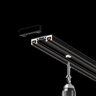 超薄磁吸轨道灯全光谱明装吸顶灯泛光灯客厅卧室无主灯照明射灯