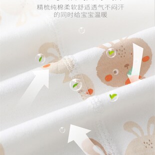 新生婴儿衣服初生宝宝分体套装0一3月纯棉无骨秋衣打底保暖秋冬装