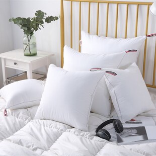 白色全棉多规格抱枕芯30x50/55/65卧室沙发纯棉靠枕芯正方形枕芯