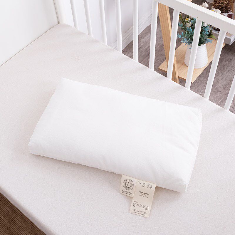 儿童专用棉花枕头1-3岁以上幼儿园6岁婴儿宝宝枕芯纯棉可拆洗夏季