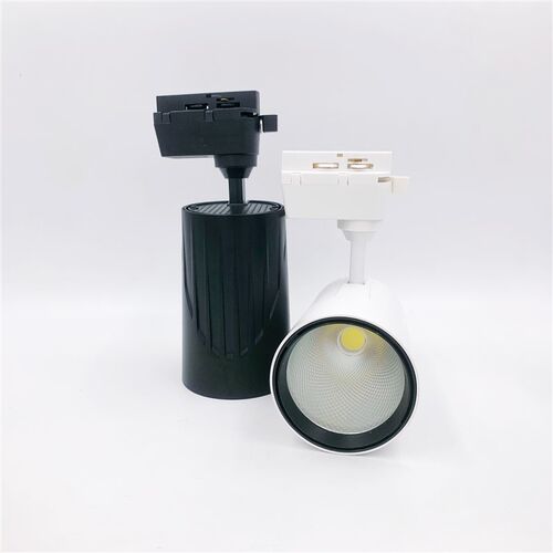 高亮度led导轨灯cob轨道射灯24w32w40w商用灯服装店理发廊陶瓷