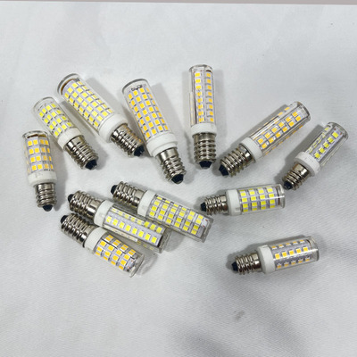 led油烟机灯泡e12螺口缝纫机e14陶瓷灯珠冰箱冷藏床头壁灯光源