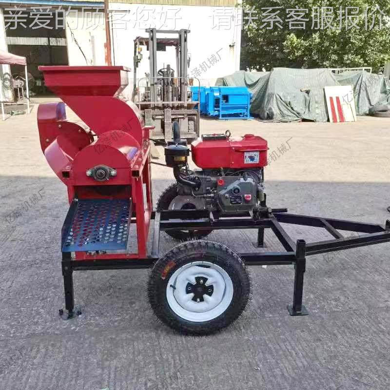 家用玉脱粒机 扒皮脱粒一米机 电体动打棒PRV子机柴油机脱粒版玉