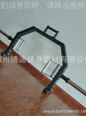 商用边框硬67220器手握房拉举重下蹲训六练器健身工作室框外深蹲