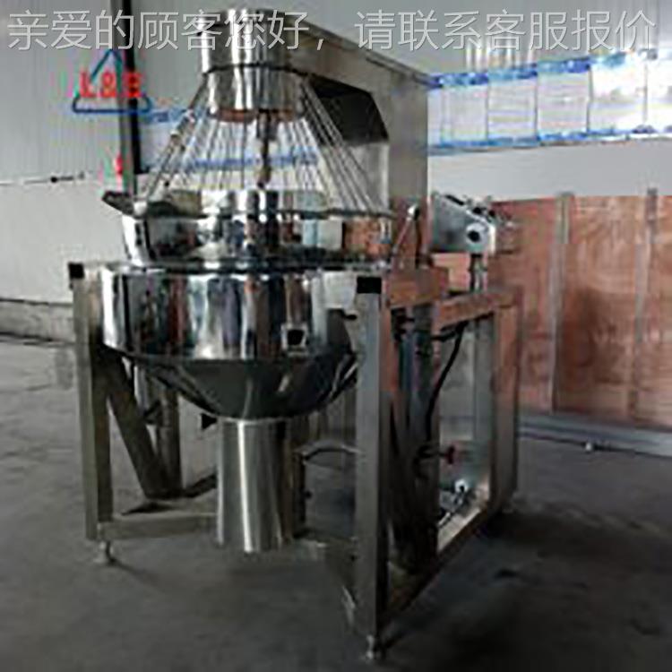 XYN星火锅底锅料自动搅拌熬料机 边刮底不糊 果酱行搅刮拌夹层锅