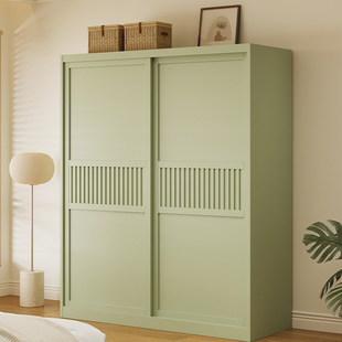 钢制衣柜推拉门家用卧室收纳柜2026新款爆款金属框架简易组装衣橱