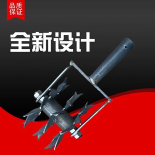 手推碎土玉米破土松土器滚子打地皮打浆皮钢筋滚子玉米救命