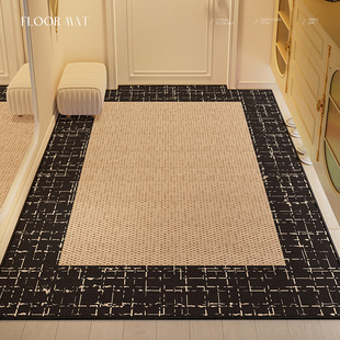比利时绒入户地垫防滑防污裁剪玄关进门垫子新款客厅地毯