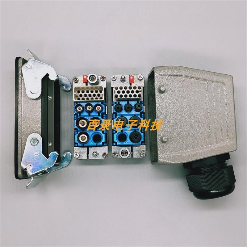 WEVEL威乐重载连接器 17电路6气路带止一体 风电 重载集成