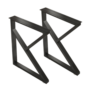 定制桌脚支架吧台桌腿铁艺桌腿泡茶桌餐桌办公桌书桌支撑腿