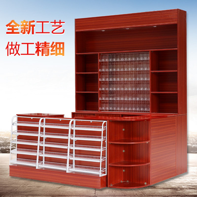 便利店烟酒柜收银台超市收银台烟酒柜店铺展示柜台
