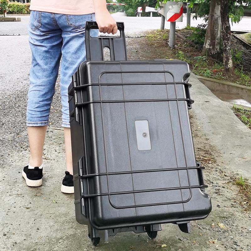 塑料安全箱工业级防水拉杆防护行李箱手提摄影器材设备仪器工具箱