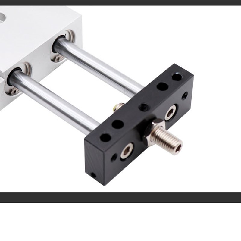 小型气动可调行程滑台轴杆气缸TMB10/1/20/-/100/1