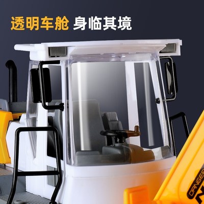 儿童破碎机玩具打桩破路土小男孩碎石钻地车打桩孔凿石打洞工程车